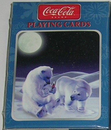 【USPCC撲克】可口可樂北極熊撲克牌-月亮版+3隻熊-S1074891