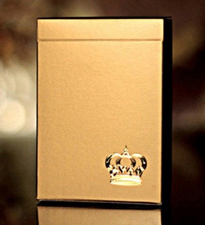 【USPCC撲克】【USPCC撲克】GOLD Crown Deck(金皇冠)撲克牌-小壓角或牌盒有小受損-S10219931510