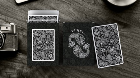 【USPCC撲克】Paisley Playing Cards Workers Deck Black-S103049731