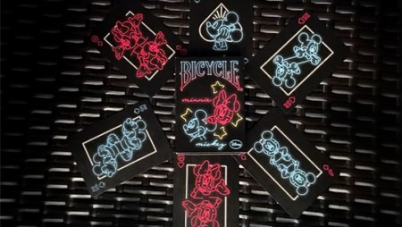 【USPCC撲克】Mickey Mouse Neon Playing Cards-S103049721