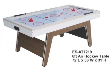 【線上體育】冰棍球檯 ES-AT7219 木紋腳 6尺 冰棍球台 空氣球台-L05710
