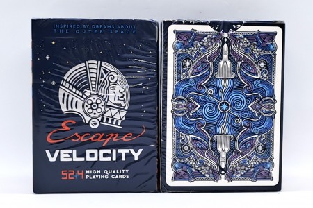 【USPCC 撲克】Escape Velocity (Blue) Playing Cards-S103052229