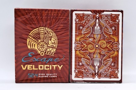 【USPCC 撲克】Escape Velocity (Red) Playing Cards-S103052230