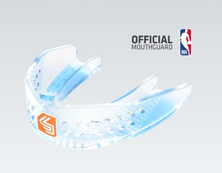 【線上體育】SHOCK DOCTOR 專業籃球運動牙套透明-SDB9290ACLM000