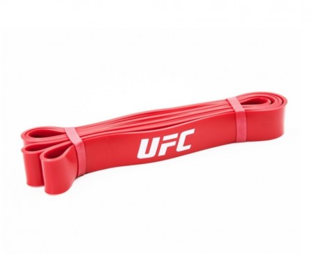 【線上體育】UFC 健力彈力繩-紅,中, UFC商標-PS030039-40-03-F