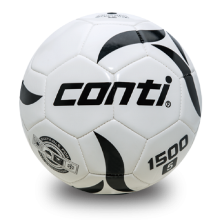 【線上體育】CONTI 5號PVC車縫足球 S1500-5-W-J2430
