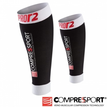 【線上體育】COMPRESPPORT  CS-Pro Swiss小腿套 黑 T2-3003-0101-2
