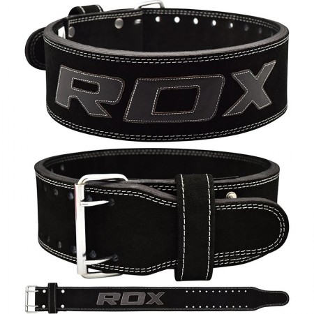 【線上體育】RDX 舉重腰帶 POWER 黑- RDX062