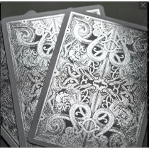 【USPCC撲克】SILVER GATORBACKS PLAYING CARDS-S103050341