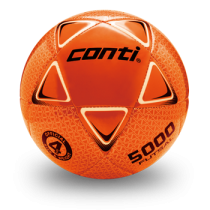 【線上體育】CONTI 4號低彈跳頂級TPU車縫五人制足球 S5000L-4-OBK-J244