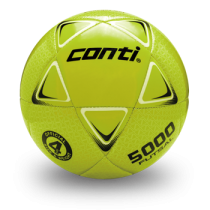 【線上體育】CONTI 4號低彈跳頂級TPU車縫五人制足球 S5000L-4-YBK-J24400