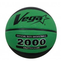【線上體育】Vega 2000型二色橡膠籃球(綠/黑) #7 OBR-750G/B-J080515