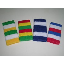 【線上體育】護腕 毛巾製 (素色或混色)一付二個裝